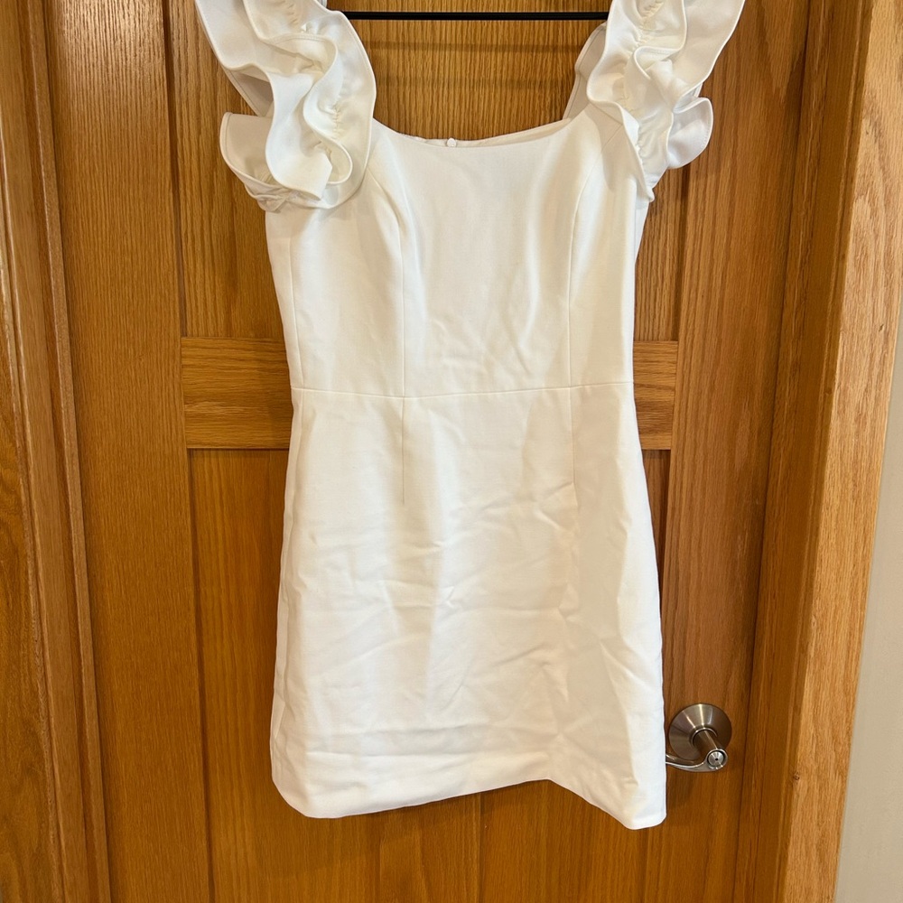French Connection White Mini Dress